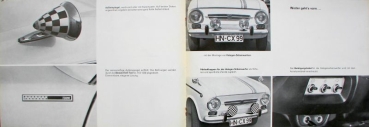 Fiat 850 Special Rallye Modelprogram 1968 Carbrochure (0925)